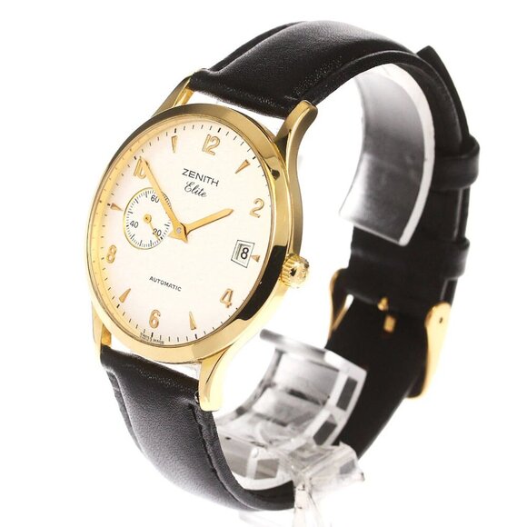 ZENITH Class elite 30.0125.680 K18YG small second Automatic Men's Watch_769709 - Picture 1 of 6